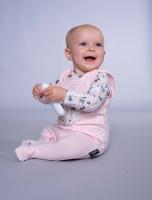 Set body a dupačky - Světle růžové