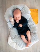 Zavinovacie body dlhý rukáv – Čierna